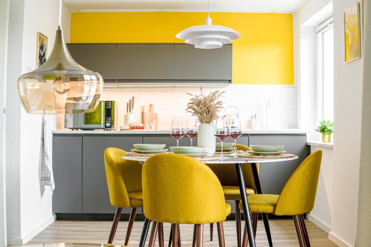 Homefy Come-Together Apartment - Balkon - Aufzug - Free Parking - Smart Tvs Essen Dış mekan fotoğraf